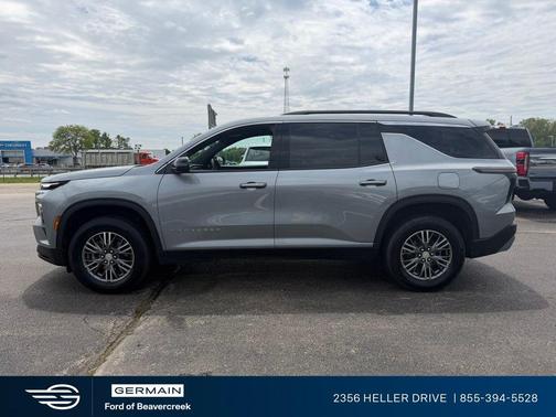 Sterling Gray Metallic 2024 Chevrolet Traverse LT