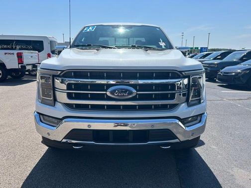 Star White Metallic Tri-Coat 2023 Ford F-150 Lariat