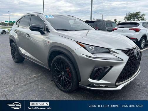 Atomic Silver 2020 Lexus NX 300 F Sport