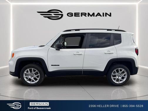 Alpine White Clearcoat 2023 Jeep Renegade Latitude