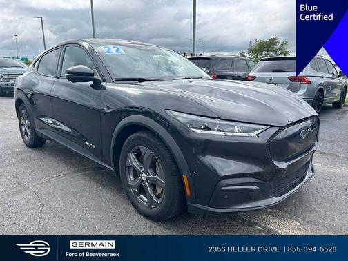 Dark Matter Gray Metallic 2022 Ford Mustang Mach-E Select