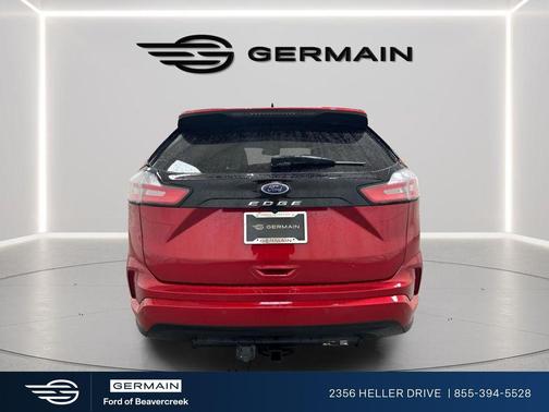 Red Metallic 2022 Ford Edge ST Line