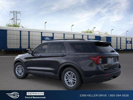 Black Metallic 2026 Ford Explorer Active