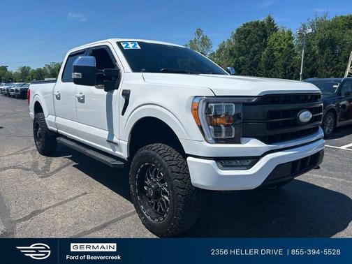 Oxford White 2022 Ford F-150 Lariat