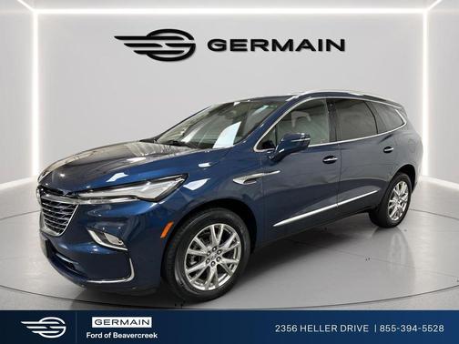 Emperor Blue Metallic 2023 Buick Enclave Essence FWD