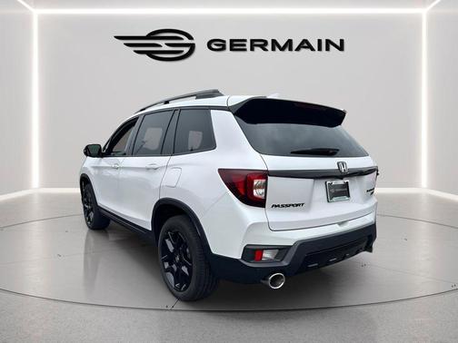 Platinum White Pearl 2024 Honda Passport AWD Black