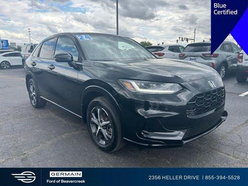 Crystal Black Pearl 2024 Honda HR-V EX-L