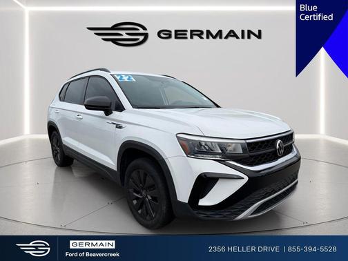 Pure White 2022 Volkswagen Taos 1.5T S