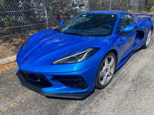 Riptide Blue Metallic 2025 Chevrolet Corvette Stingray w/2LT