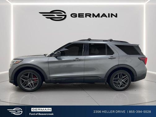 Carbonized Gray Metallic 2025 Ford Explorer ST