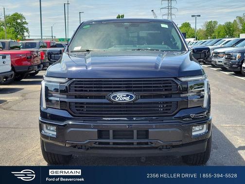 Blue Metallic 2026 Ford F-150 Platinum