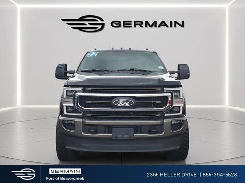 Agate Black Metallic 2022 Ford F-350 King Ranch