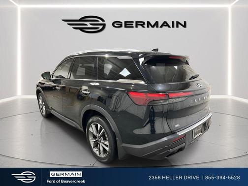Mineral Black 2023 INFINITI QX60 Luxe