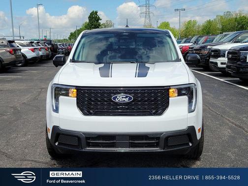 Oxford White 2026 Ford Maverick Lariat