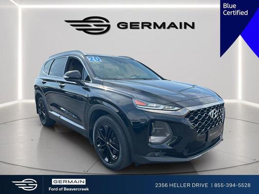 Twilight Black 2020 Hyundai SANTA FE Limited 2.0T