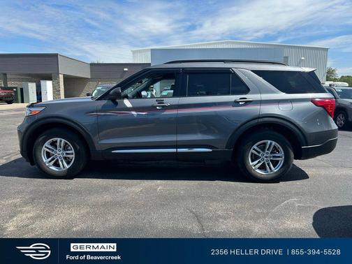 Carbonized Gray Metallic 2022 Ford Explorer XLT