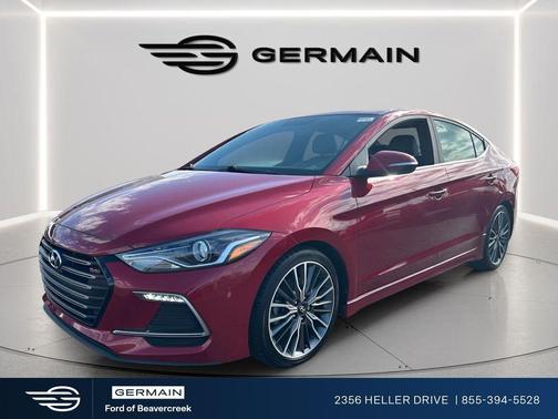 Scarlet Red Pearl 2018 Hyundai ELANTRA Sport