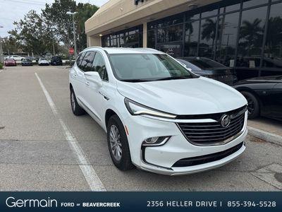 Summit White 2023 Buick Enclave Essence FWD