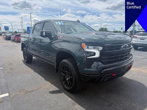 Cypress Gray 2025 Chevrolet Silverado 1500 LT Trail Boss