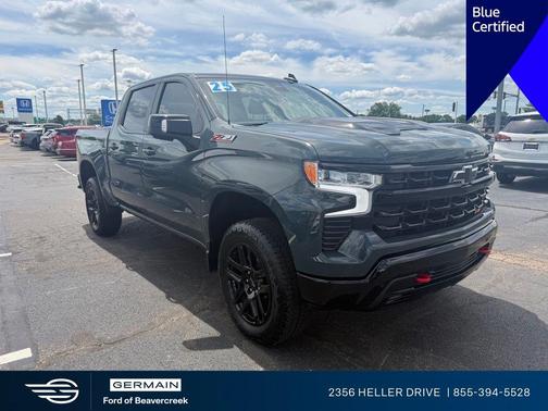 Cypress Gray 2025 Chevrolet Silverado 1500 LT Trail Boss