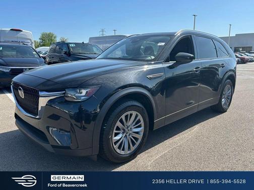 Jet Black Mica 2024 Mazda CX-90 3.3 Turbo Preferred Plus