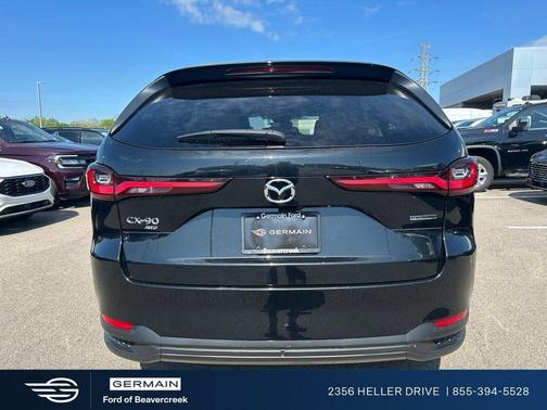 Jet Black Mica 2024 Mazda CX-90 3.3 Turbo Preferred Plus