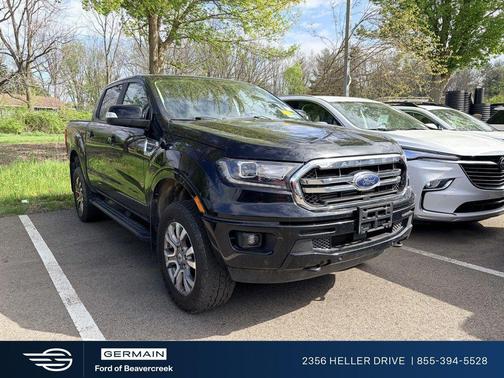 Shadow Black 2023 Ford Ranger LARIAT