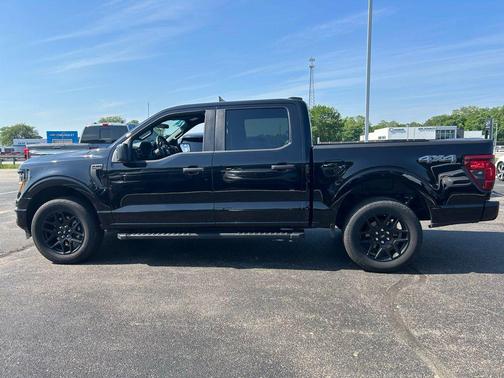 Agate Black Metallic 2024 Ford F-150 STX
