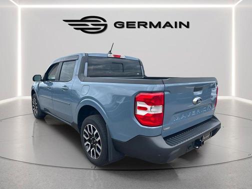Azure Gray Metallic Tri-Coat 2024 Ford Maverick Lariat