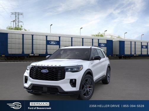 White 2026 Ford Explorer ST-Line
