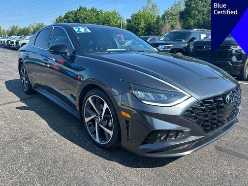 Portofino Gray 2022 Hyundai SONATA SEL Plus