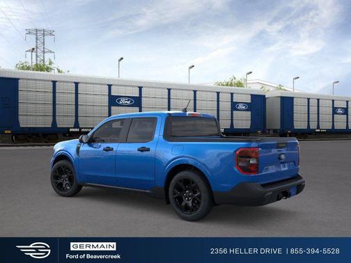 Blue 2026 Ford Maverick XLT