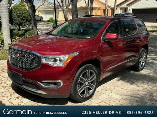 Crimson Red Tintcoat 2018 GMC Acadia Denali