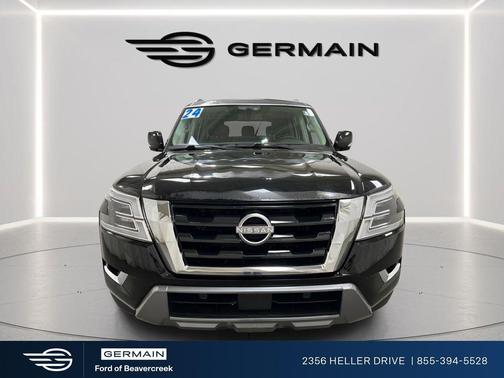 Super Black 2024 Nissan Armada SV 4WD