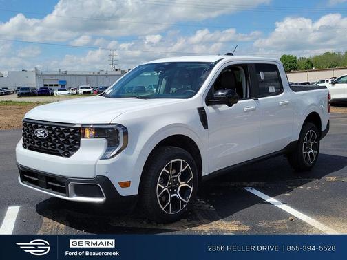 Oxford White 2026 Ford Maverick Lariat