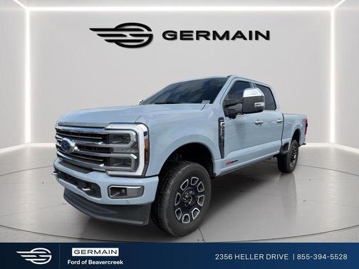 Glacier Gray Metallic Tri-Coat 2024 Ford F-250 Limited