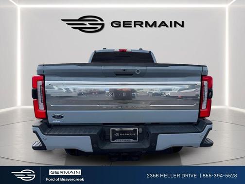 Glacier Gray Metallic Tri-Coat 2024 Ford F-250 Limited