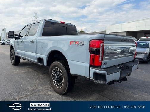 Glacier Gray Metallic Tri-Coat 2024 Ford F-250 Limited