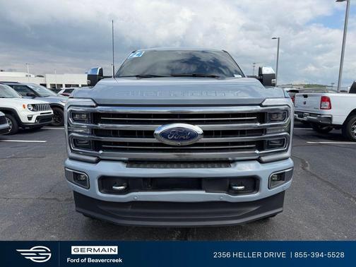 Glacier Gray Metallic Tri-Coat 2024 Ford F-250 Limited