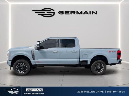 Glacier Gray Metallic Tri-Coat 2024 Ford F-250 Limited