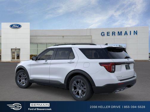 White Metallic 2026 Ford Explorer Active