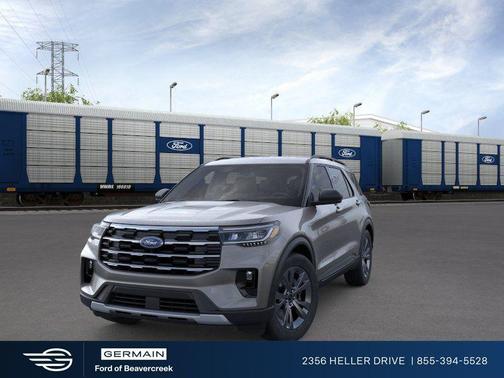 Gray Metallic 2026 Ford Explorer Active