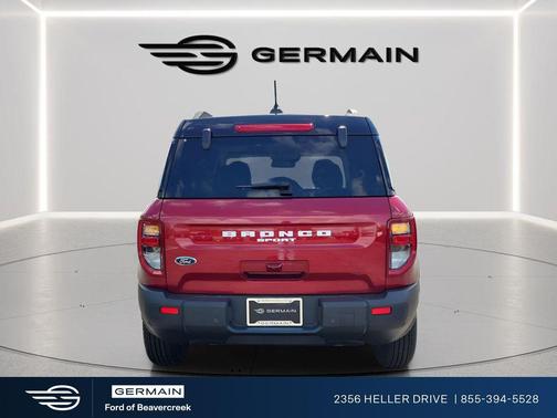Ruby Red Metallic Tinted Clearcoat 2025 Ford Bronco Sport Outer Banks
