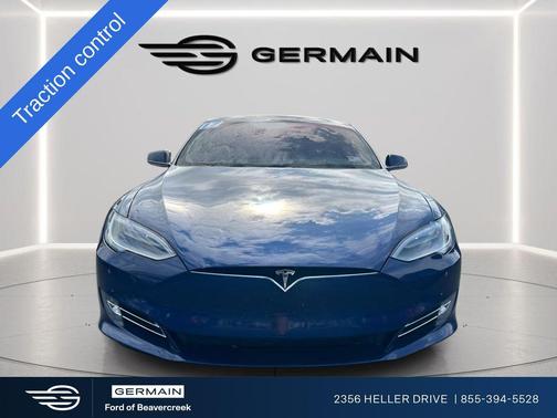 Deep Blue Metallic 2017 Tesla Model S 90D