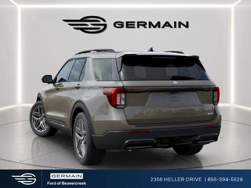 Gray 2027 Ford Explorer ST-Line