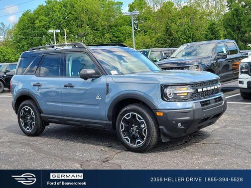 Azure Gray Metallic Tri-Coat 2026 Ford Bronco Sport Outer Banks