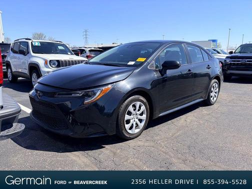 Black Sand Pearl 2022 Toyota Corolla LE