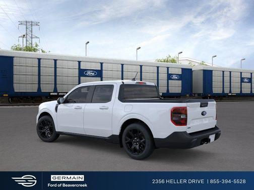 White 2026 Ford Maverick Lariat