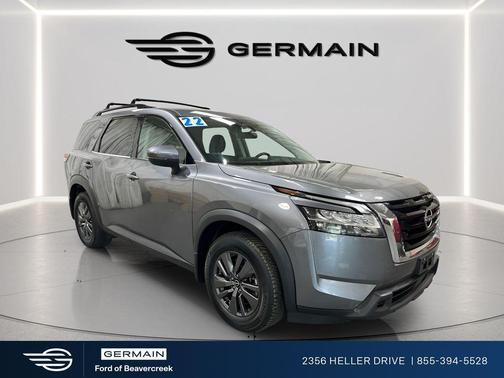 Gun Metallic 2022 Nissan Pathfinder SV 4WD