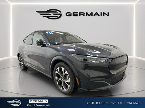 Gray Metallic 2021 Ford Mustang Mach-E Premium